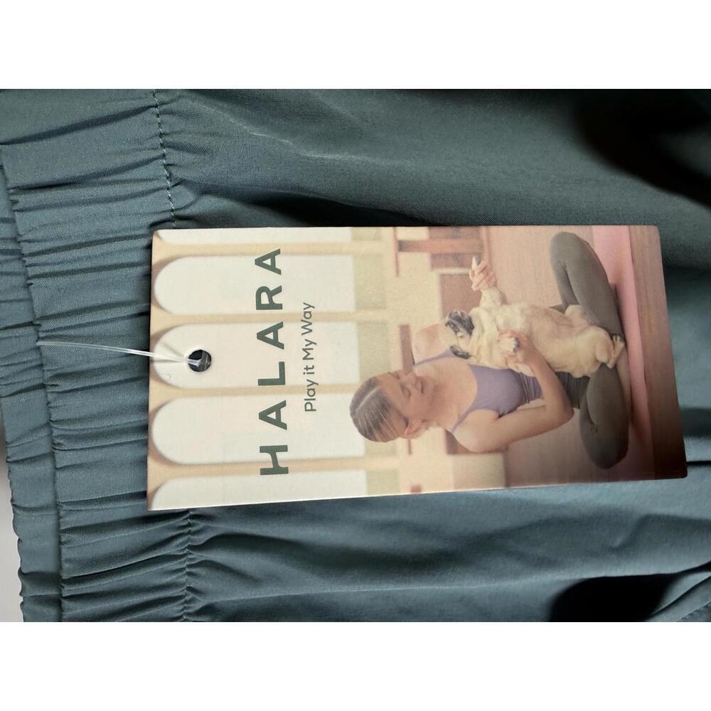 NWT Halara Breezeful™ High Waisted Tie Palazzo Flowy Wide Leg Pants Size Large - Picture 7 of 10